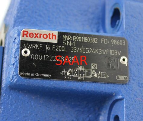 Rexroth R901180382 4WRKE16E200L-33 / 6EG24K31 / F1D3V 4WRKE16E200L-3X / 6EG24K31 / F1D3V
