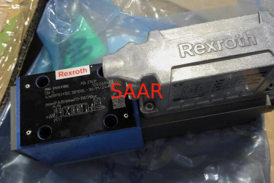 صمام نسبي Rexroth 4WRPEH-3X من السلسلة R901493886 4WRPEH10C3B100L-3X/M/24A1