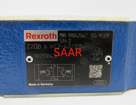 R900425647 Z2DB6VC2-42/315 صمام تخفيف الضغط Rexroth
