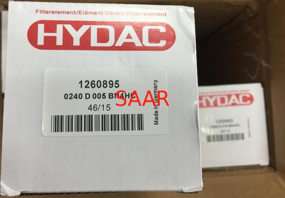 1251451، 0240D003ON/-V تعويض عنصر فلتر الضغط Hydac 0240D 0260D 0280D سلسلة ISO المعتمدة