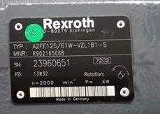 محرك المكونات Rexroth A2FE107 / 61W-VZL181 A2FE107 / 61W-VZL171