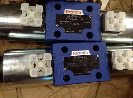 ريكسروث R900588201 4WE10E3X/CG24N9K4 4WE10E33/CG24N9K4 صمامات المكالمة الاتجاهية التي تعمل بشكل مباشر مع محرك الكهرباء