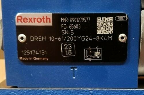 R901279577 DREM10-6X / 200YG24-8K4M DREM10-61 / 200YG24-8K4M صمام تخفيض الضغط النسبي