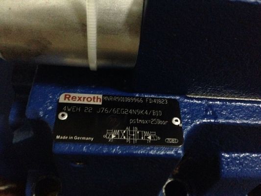 R901089966 4WEH22J7X / 6EG24N9K4 / B10 4WEH22J76 / 6EG24N9K4 / B10 صمام البكرة الاتجاهي مع التشغيل الكهروهيدروليكي
