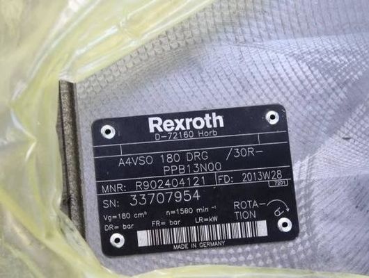 مضخة متغيرة المكبس المحوري Rexroth R902404121 A4VSO180DRG / 30R-PPB13N00