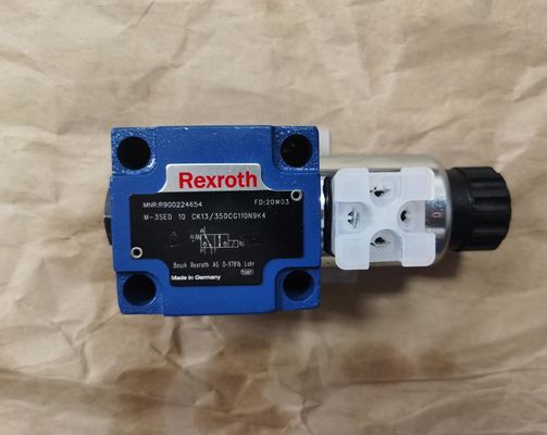 Rexroth R900224654 M-3SED10CK13 / 350CG110N9K4 M-3SED10CK1X / 350CG110N9K4 سلسلة صمام المقعد الاتجاهي