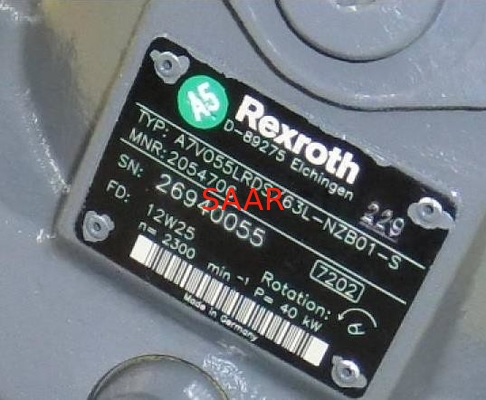 R909446591 A7VO55EP / 61R-PZB01 Rexroth A7VO55 سلسلة مكبس محوري متغير مضخة