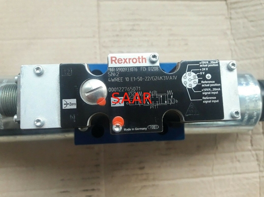 Rexroth R900933076 4WREE10E1-50-2X / G24K31 / A1V 4WREE10E1-50-22 / G24K31 / A1V صمام الاتجاه النسبي