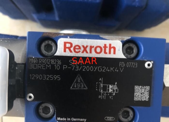 صمام تخفيض الضغط النسبي من سلسلة 3DREM R901218236 3DREM10P-73 / 200YG24K4V 3DREM10P-7X / 200YG24K4V