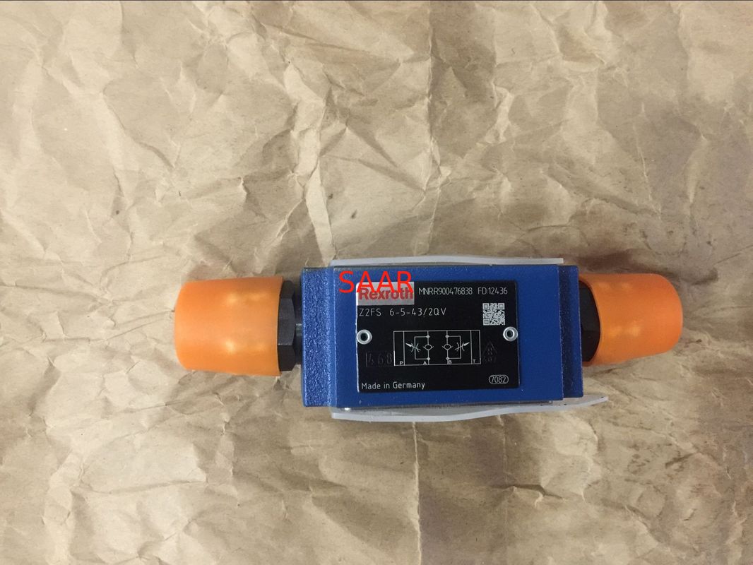 Rexroth R900476838 Z2FS6-5-43 / 2QV Z2FS6-5-4X / 2QV صمام فحص الخانق المزدوج