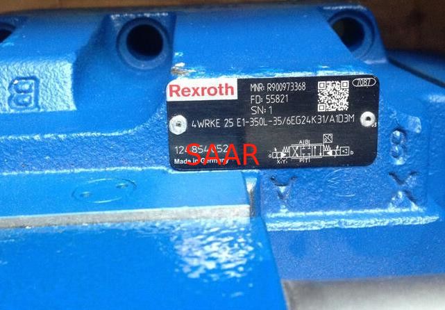 Rexroth R900973368 4WRKE25E1-350L-35 / 6EG24K31 / A1D3M 4WRKE25E1-350L-3X / 6EG24K31 / A1D3M صمام الاتجاه النسبي
