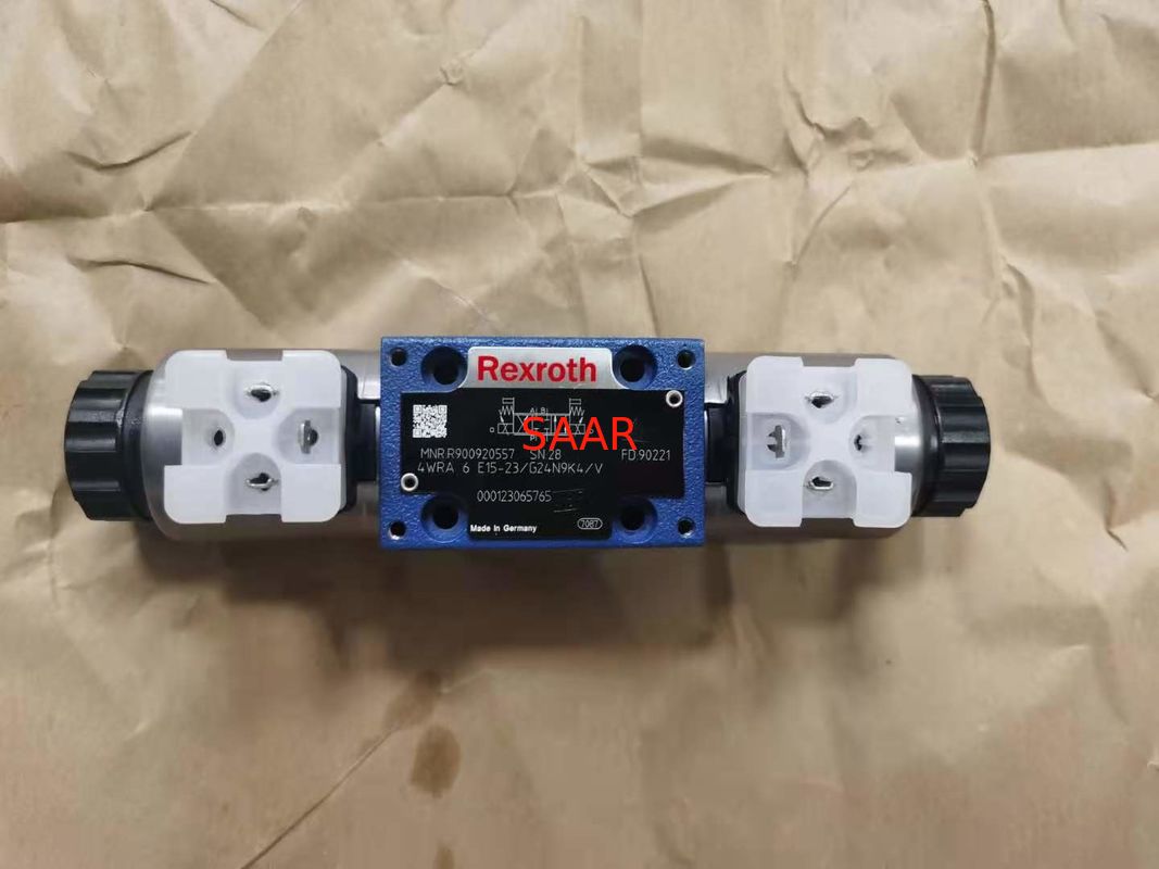 Rexroth R900920557 4WRA6E15-23 / G24N9K4 / V 4WRA6E15-2X / G24N9K4 / V صمام الاتجاه النسبي