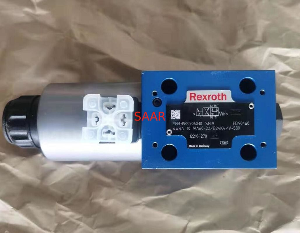 Rexroth R900906030 4WRA10WA60-2X / G24K4 / V-589 4WRA10WA60-22 / G24K4 / V-589 صمام الاتجاه النسبي