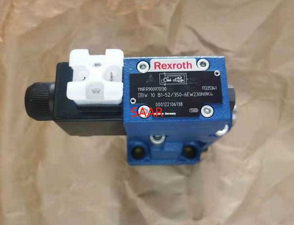 R900970130 DBW10B1-52 / 350-6EW230N9K4 DBW10B1-5X / 350-6EW230N9K4 صمام تخفيف الضغط ، التحكم التجريبي