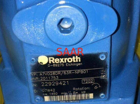 R902223310 A7VO28DR / 63R-NPB01 ريكسروث مكبس محوري مضخة متغيرة نوع A7VO28DR