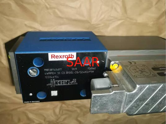 0811404817 4WRPEH10C3B100L-20 / G24K0 / F1M 4WRPEH10C3B100L-2X / G24K0 / F1M صمام التحكم في اتجاه الإلكترونيات المتكاملة