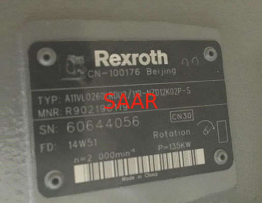 R902196119 A11VLO260LRDU2 / 11R-NZD12K02P-S Rexroth A11VO نوع مكبس محوري متغير مضخة