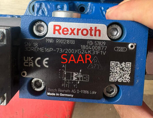 صمام تخفيض الضغط النسبي Rexroth R901218100 | 3DREME16P-7X/200YG24K31F1V