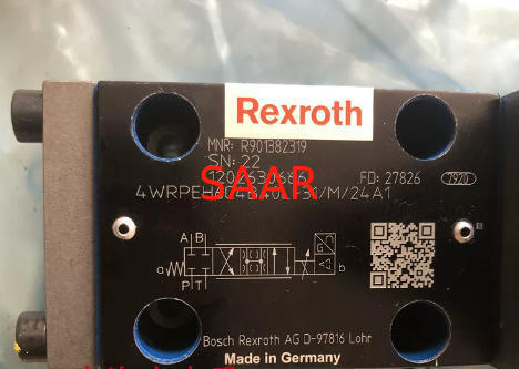 R901382319، 4WRPEH6C4B40L-3X/M/24A1 ريكسروث 4WRPEH6 -3X صمامات اتجاهية عالية الاستجابة، تعمل مباشرة، مع تغذية راجعة للموضع كهربائية وإلكترونيات مدمجة (OBE)