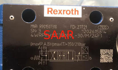 صمام نسبي Rexroth 4WRPEH-3X Series R901507310, 4WRPEH10C3B100L-3X/M/24F1