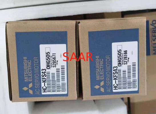 وحدات PLC من Mitsubishi HC-103SB-A42، سلسلة HC-KFS73KHC / محرك سيرفو AC مع علبة تروس